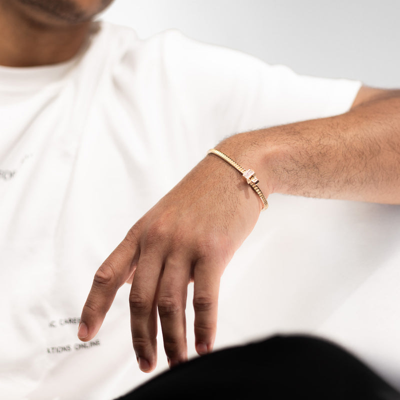 Bracelet Bind Me Or & Diamants Blancs
