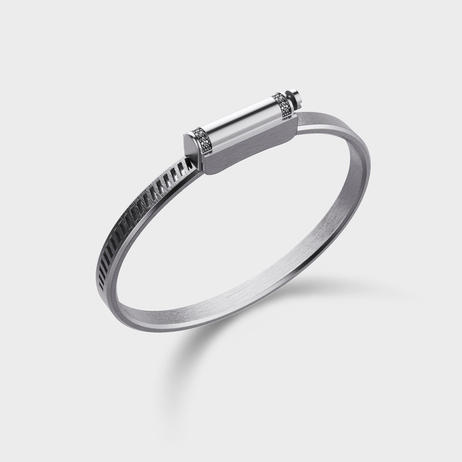 Bracelet Fantaisie Argenté 20 Cm Avec Gouvernail Et Motif Love - Dimensions 23x20 Mm - Neuf Sans Emballage